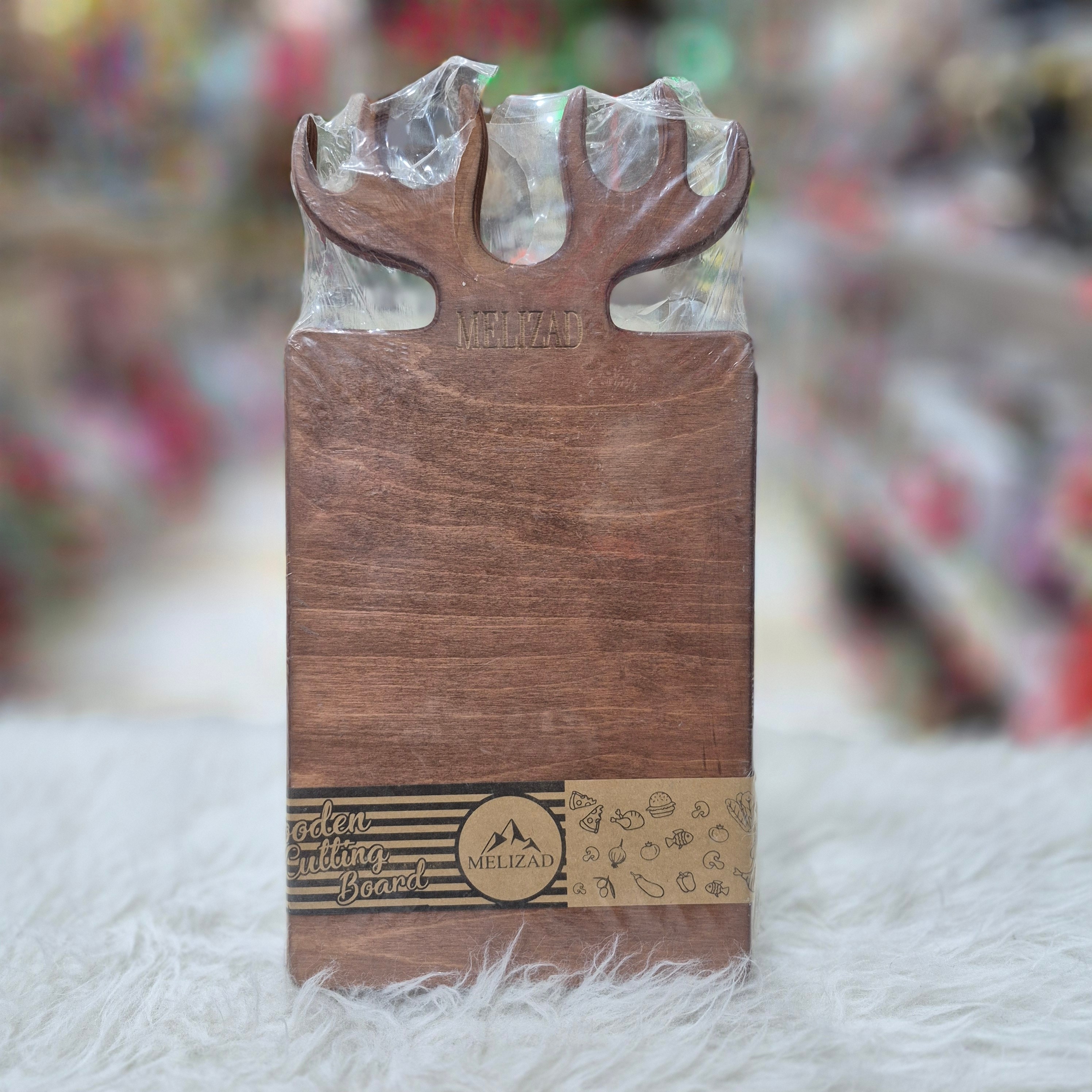 تخته سرو گوزنی چوبی (سرو مزه و گوشت)