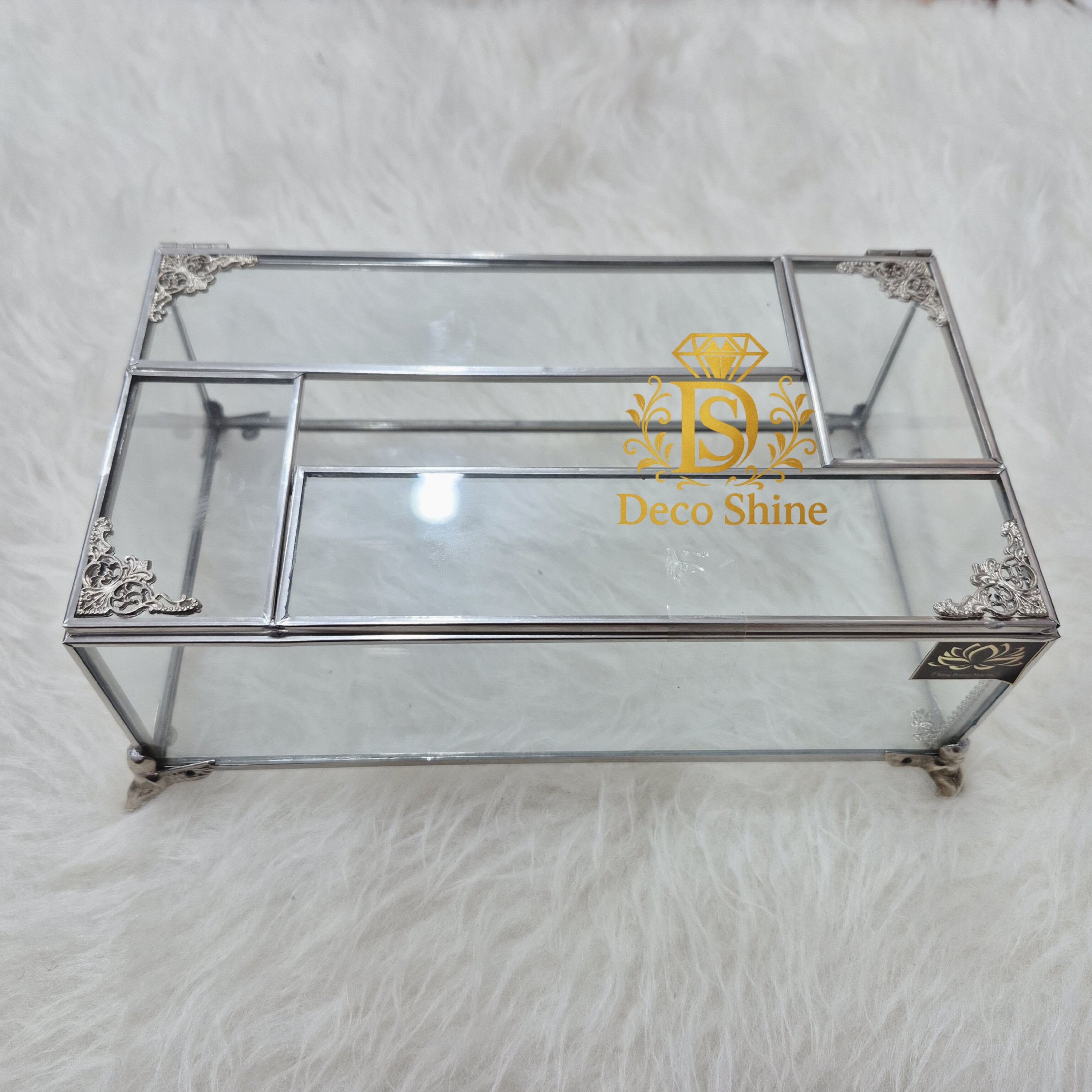 جای دستمال کاغذی استیل جدید (جعبه دستمال شیک)