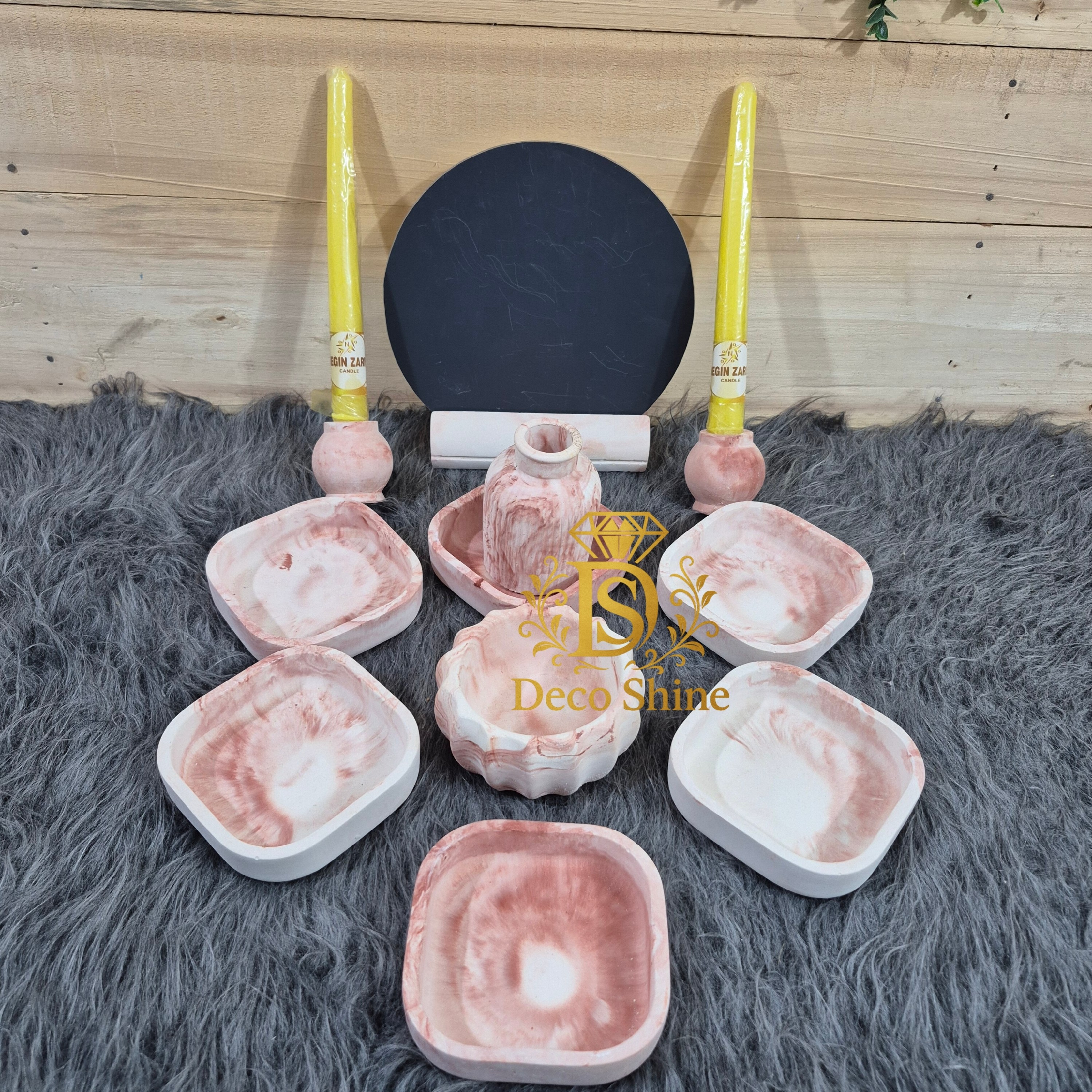 هفت سین سنگی (سنگ مصنوعی) مینیمال و شیک