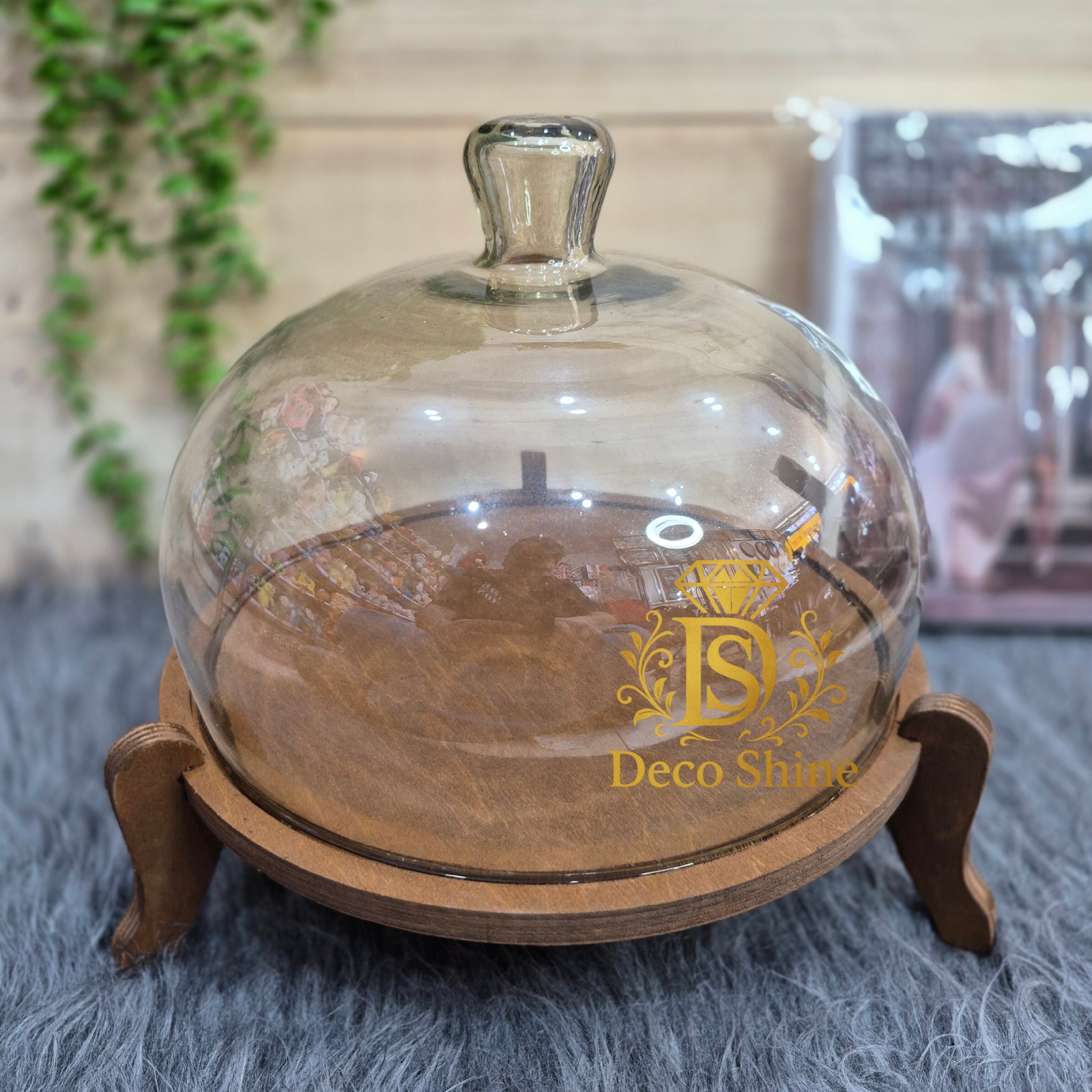کاپ کیک چوبی پایه دار (28 سانت) شیرینی خوری بهداشتی