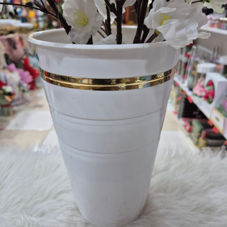 درختچه شکوفه مصنوعی کنار سالنی (80 سانت)