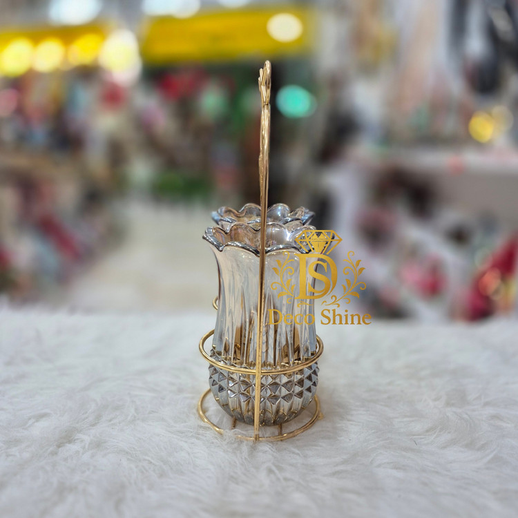 جای قاشق چنگال دوقلو لاله (استند قاشق رومیزی)