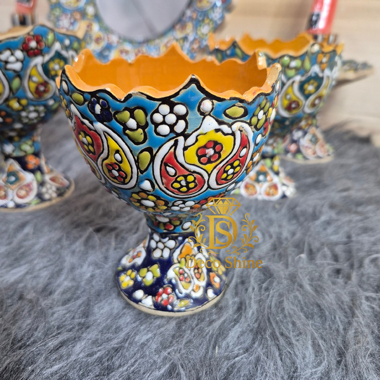 هفت سین سفالی میناکاری (هنری و سنتی)