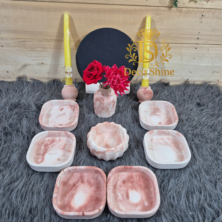 هفت سین سنگی (سنگ مصنوعی) مینیمال و شیک