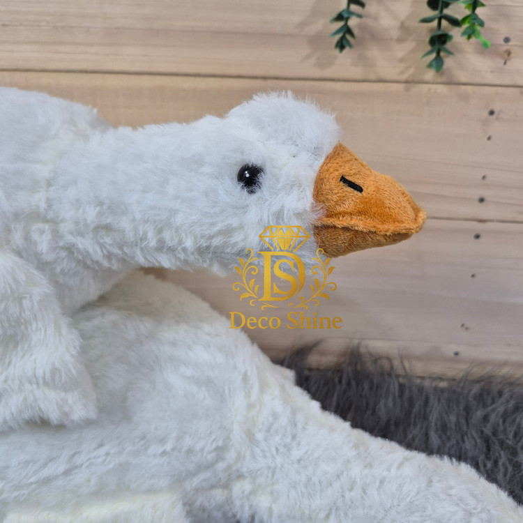 عروسک غاز خوابیده زیپدار 50 و 70 سانت وارداتی