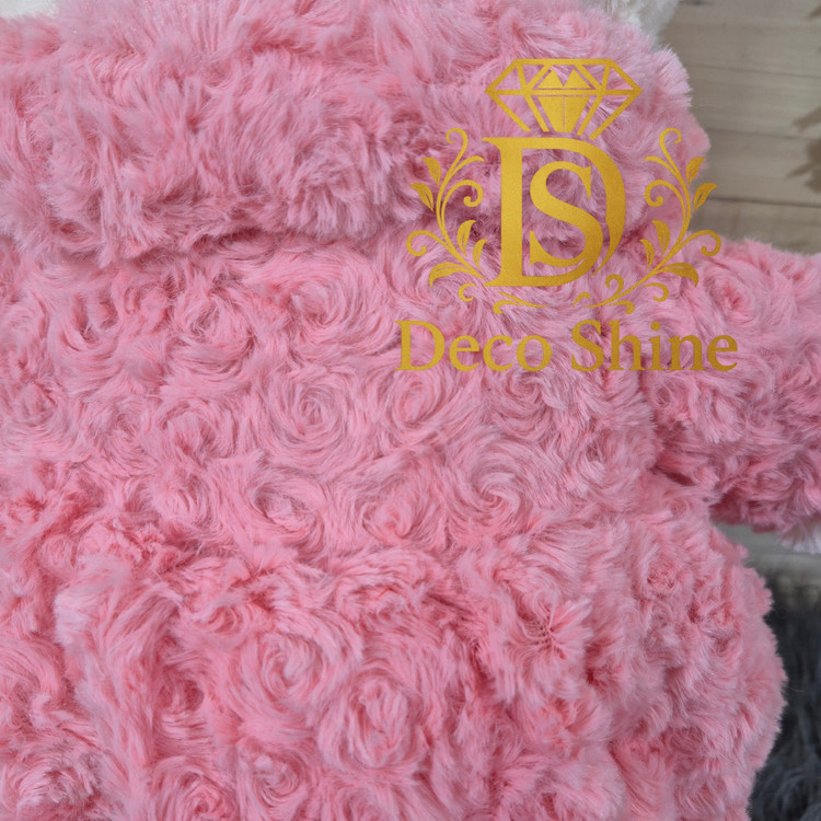 عروسک خرس دختر طرح گله 65 سانت اورجینال وارداتی