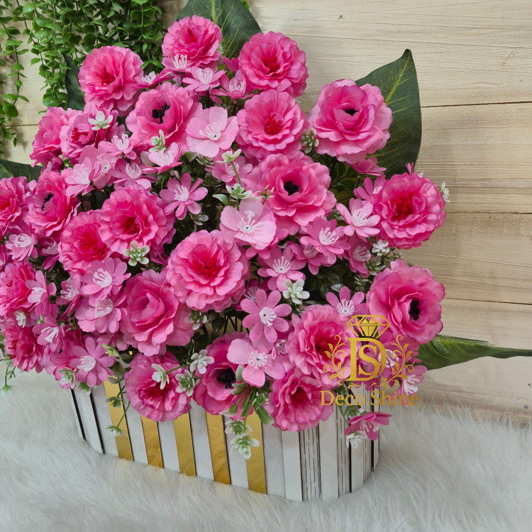 باکس گل پرکار (3 رنگ) استند MDF کادویی