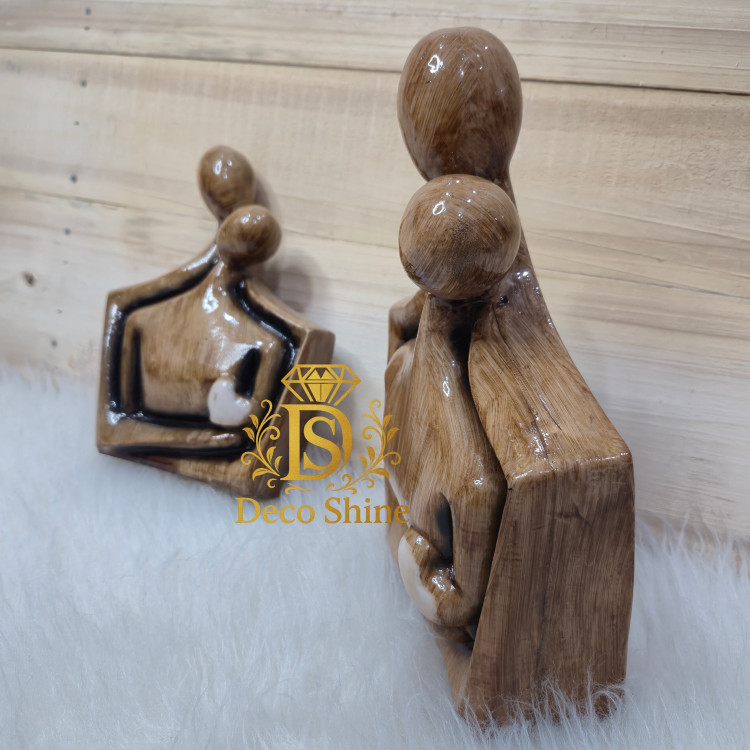 مجسمه دکوری دلبر (پلیاستر، رنگثابت) دو سایز دکوری شیک