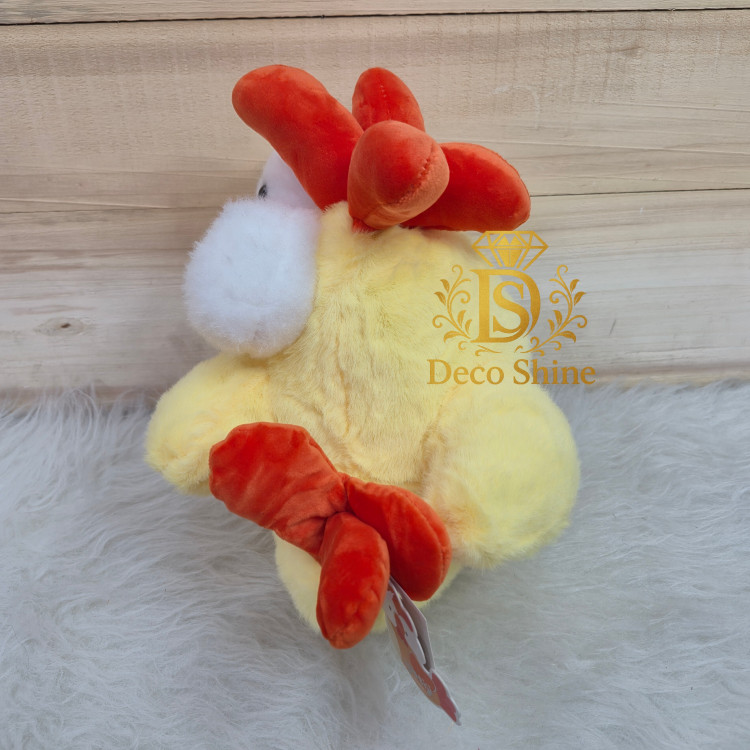 عروسک جوجه تاجدار خنگ 25 سانتی