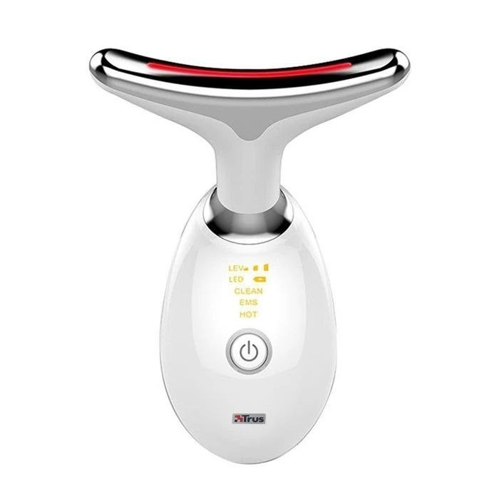 ماساژور لیفت صورت گردن شارژی LED هفت کاره