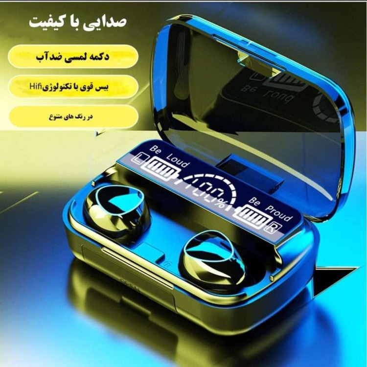 ایرپاد m10 نسخه 2025 (هدفون بلوتوث 5.3) ضدآب