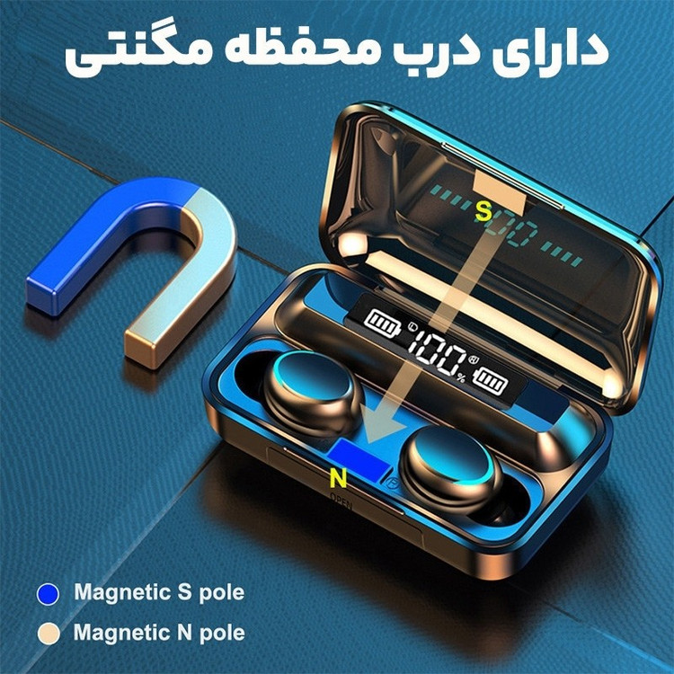 ایرپاد m10 نسخه 2025 (هدفون بلوتوث 5.3) ضدآب